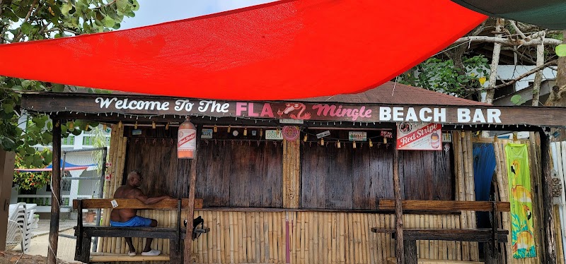 Flamingle Beach bar